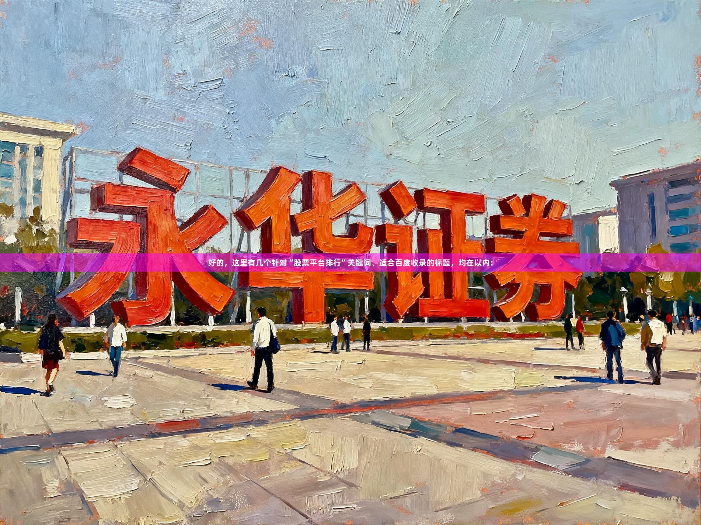 好的，这里有几个针对“股票平台排行”关键词、适合百度收录的标题，均在以内：